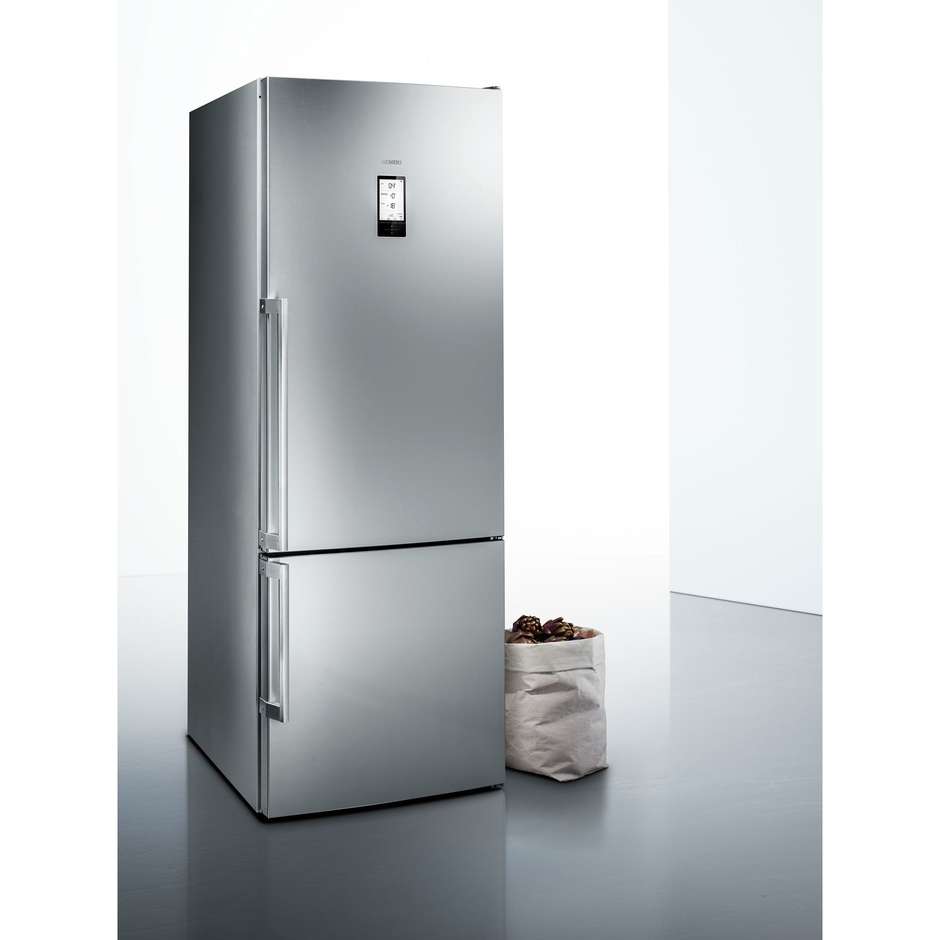 Siemens KG56FPI40 frigorifero combinato 480 litri classe A+++ Total No Frost inox