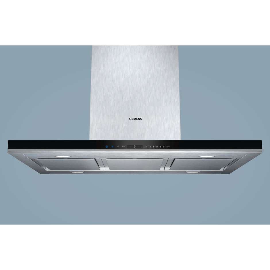 Siemens LF91BA582 iQ700 Cappa ad isola 90 cm 710 m3/h Classe A Colore Inox
