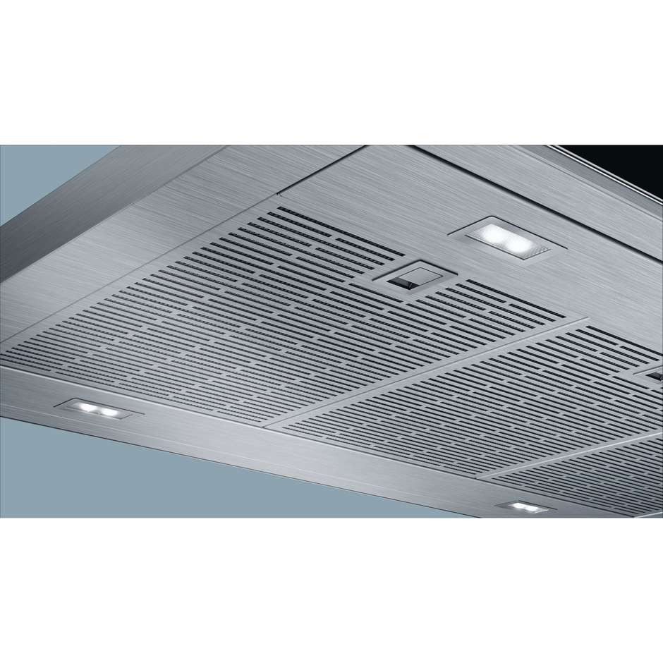 Siemens LF91BA582 iQ700 Cappa ad isola 90 cm 710 m3/h Classe A Colore Inox
