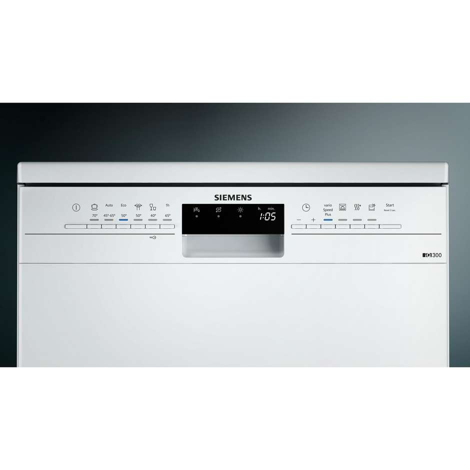 Siemens SN236W01CE iQ300 lavastoviglie 13 coperti 6 programmi classe A+++ colore bianco