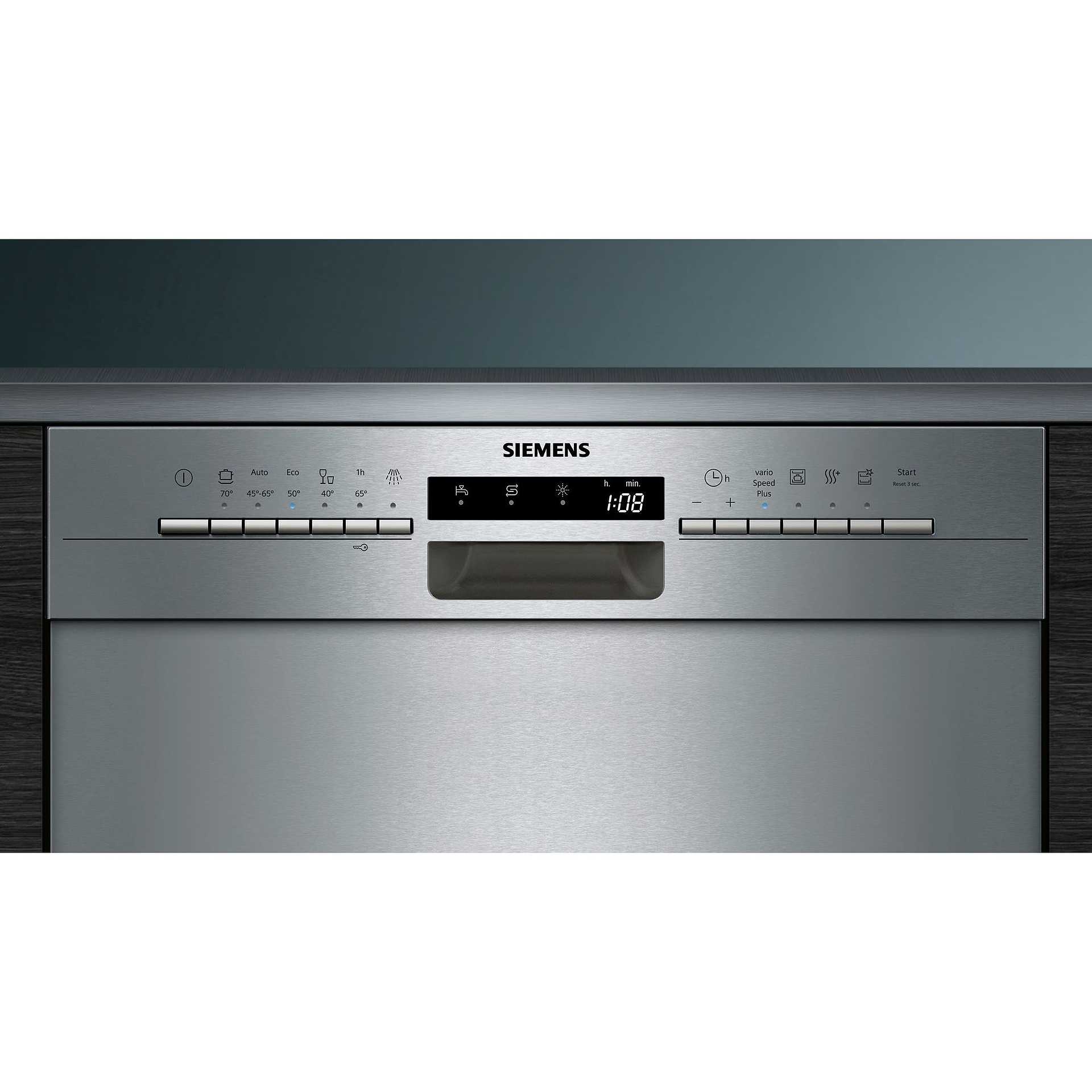Siemens SN436S01KE iQ300 lavastoviglie da semi incasso 13 coperti 6 ... Siemens SN436S01KE iQ300 lavastoviglie da semi incasso 13 coperti 6 ...