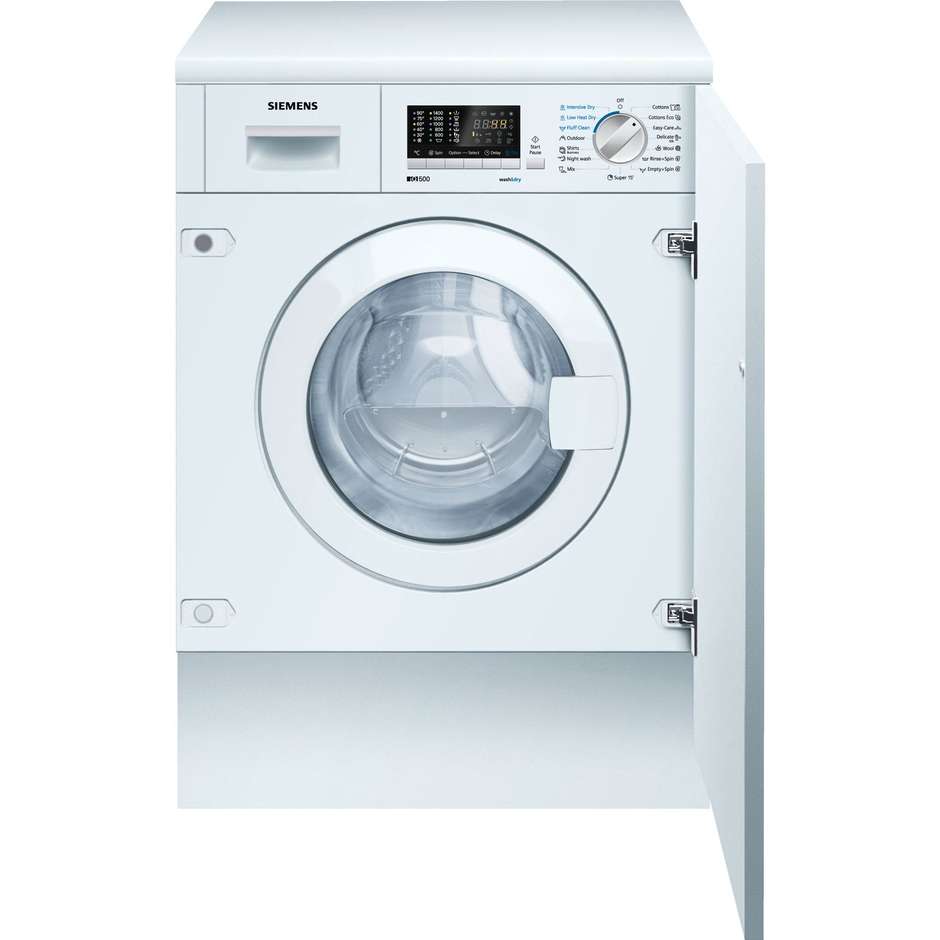 Siemens WK14D541EU Wash&Dry lavasciuga da incasso 7+4 Kg 1400 giri classe B