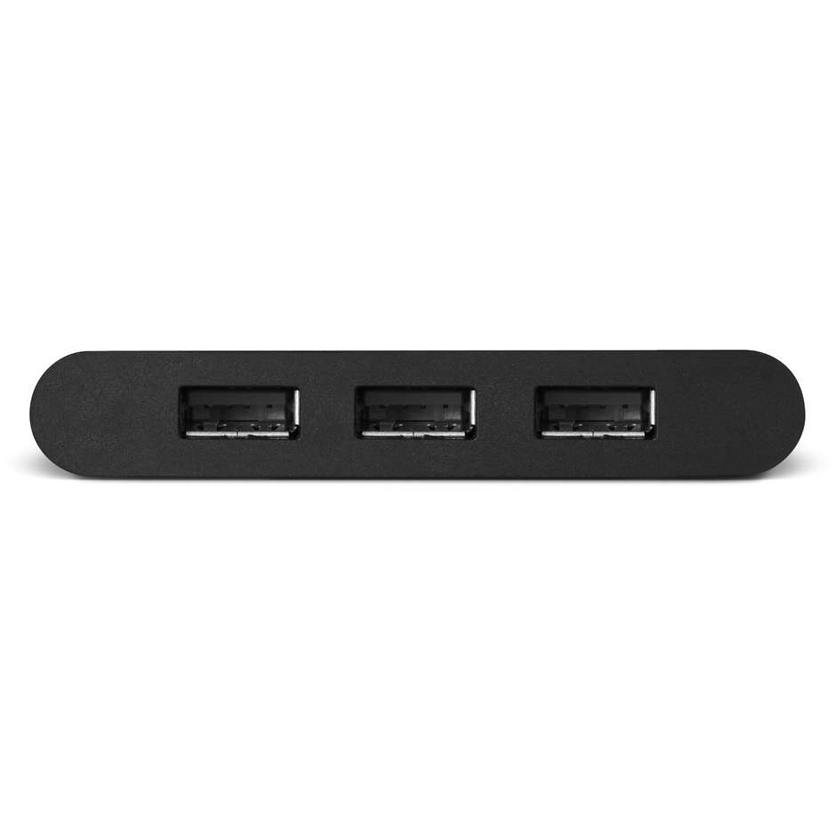 Sitecom CN-080 HUB USB da viaggio 4 porte USB colore nero