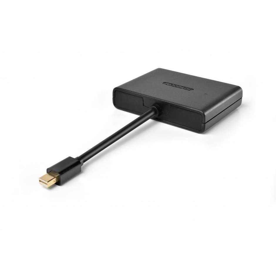 Sitecom CN-347 Adattatore Video 2-in-1 da Mini DisplayPort a HDMI 4K UHD e VGA Colore Nero