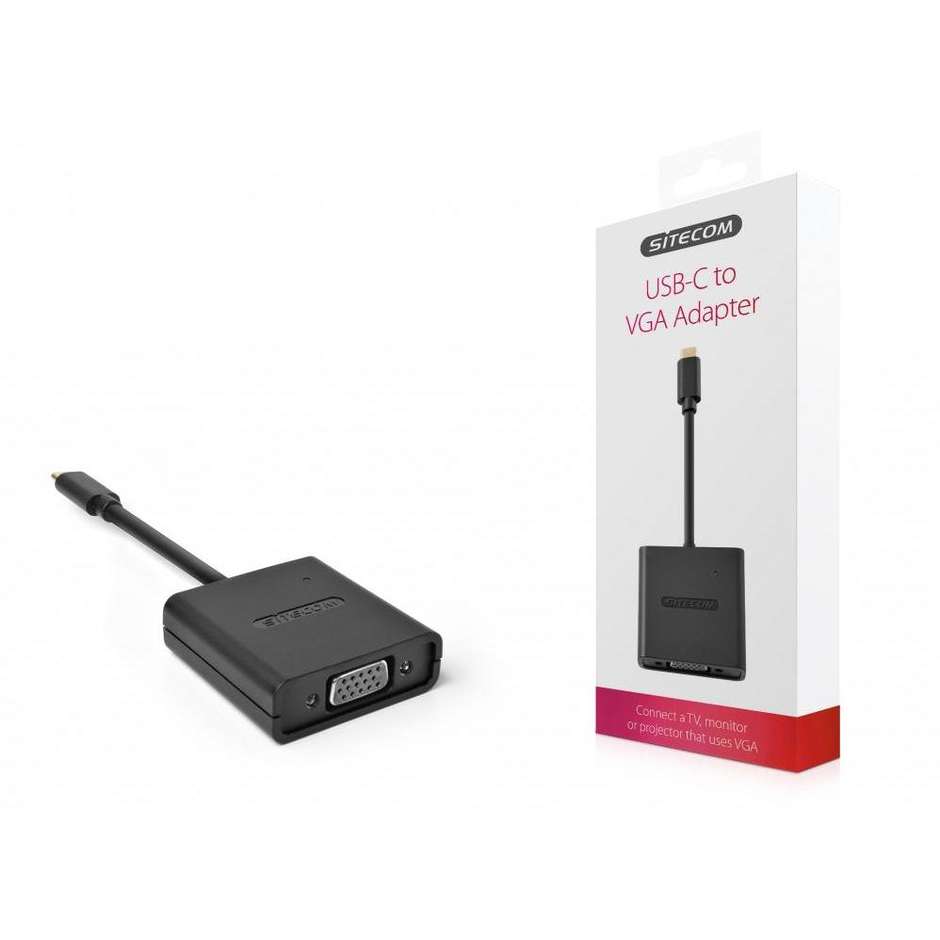Sitecom CN-361 adattatore da USB-C a VGA