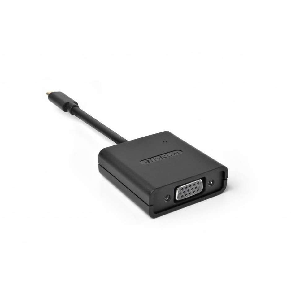 Sitecom CN-361 Adattatore Video da USB-C Maschio a VGA Femmina Full HD 1080p Nero