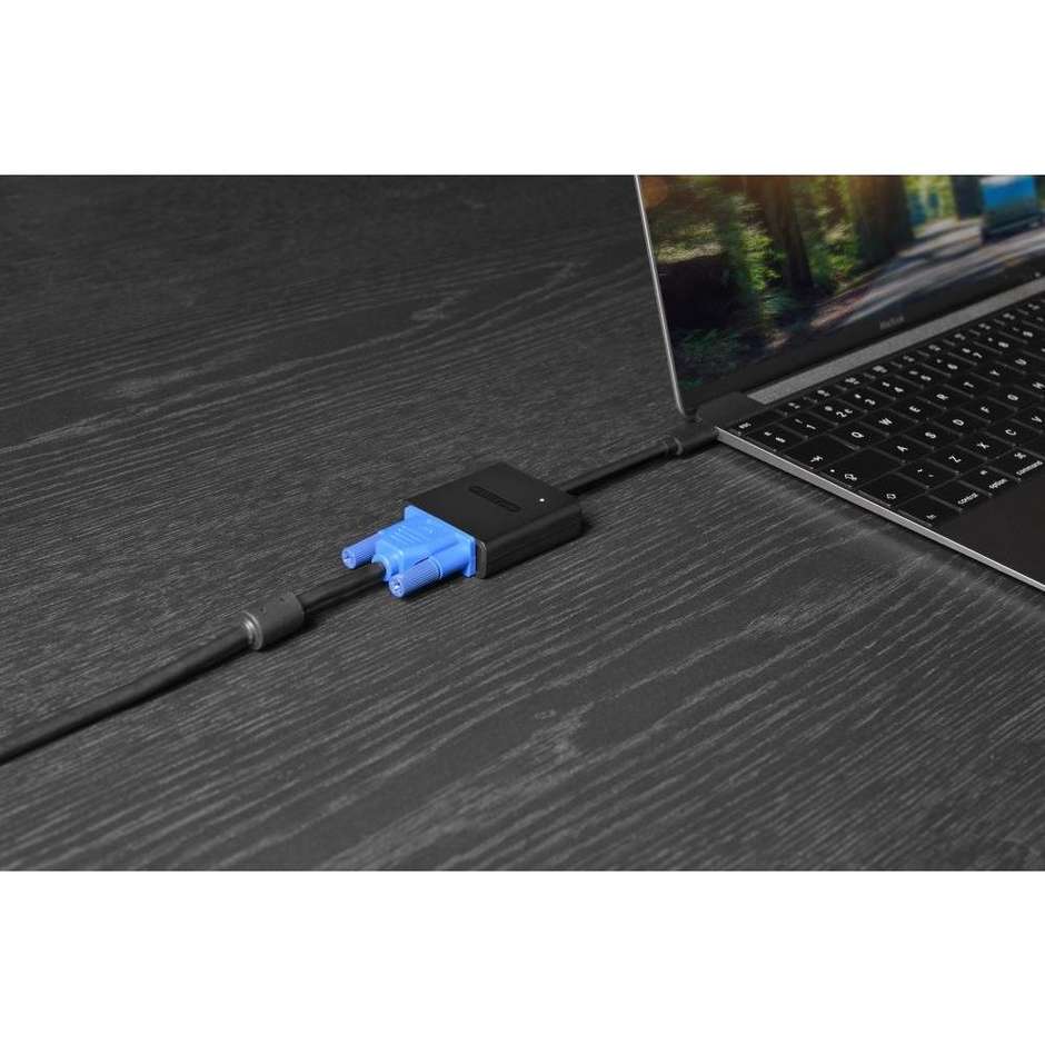 Sitecom CN-361 Adattatore Video da USB-C Maschio a VGA Femmina Full HD 1080p Nero