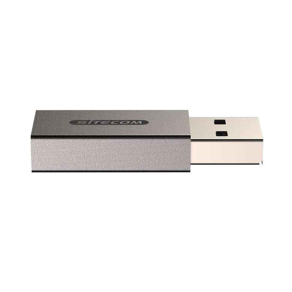 Sitecom CN-397 Adattatore USB-A To USB-C Plug & Play colore argento