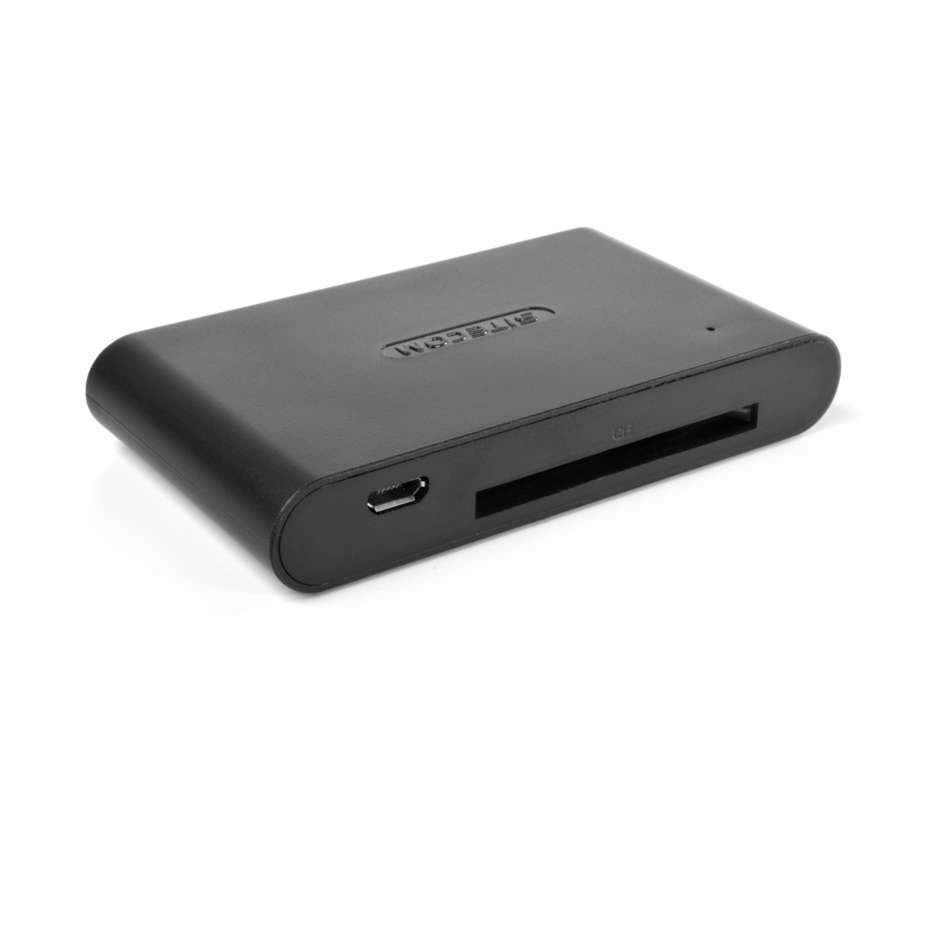 Sitecom MD-060 Lettore di Schede di Memoria USB 2.0 All-in-One Multislot per SD MicroSD CF Nero