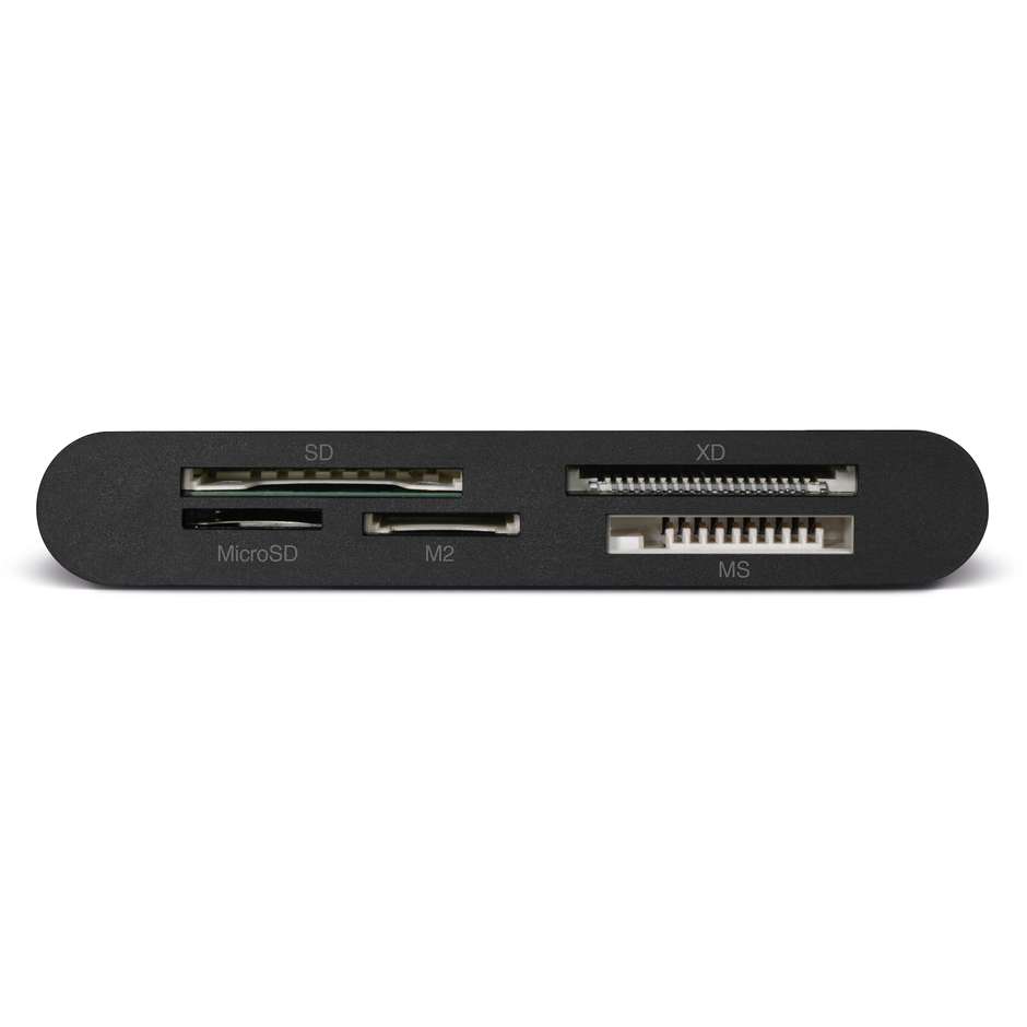 Sitecom MD-060 Lettore schede di memoria USB 2.0 SD microSD CF e Memory Stick nero