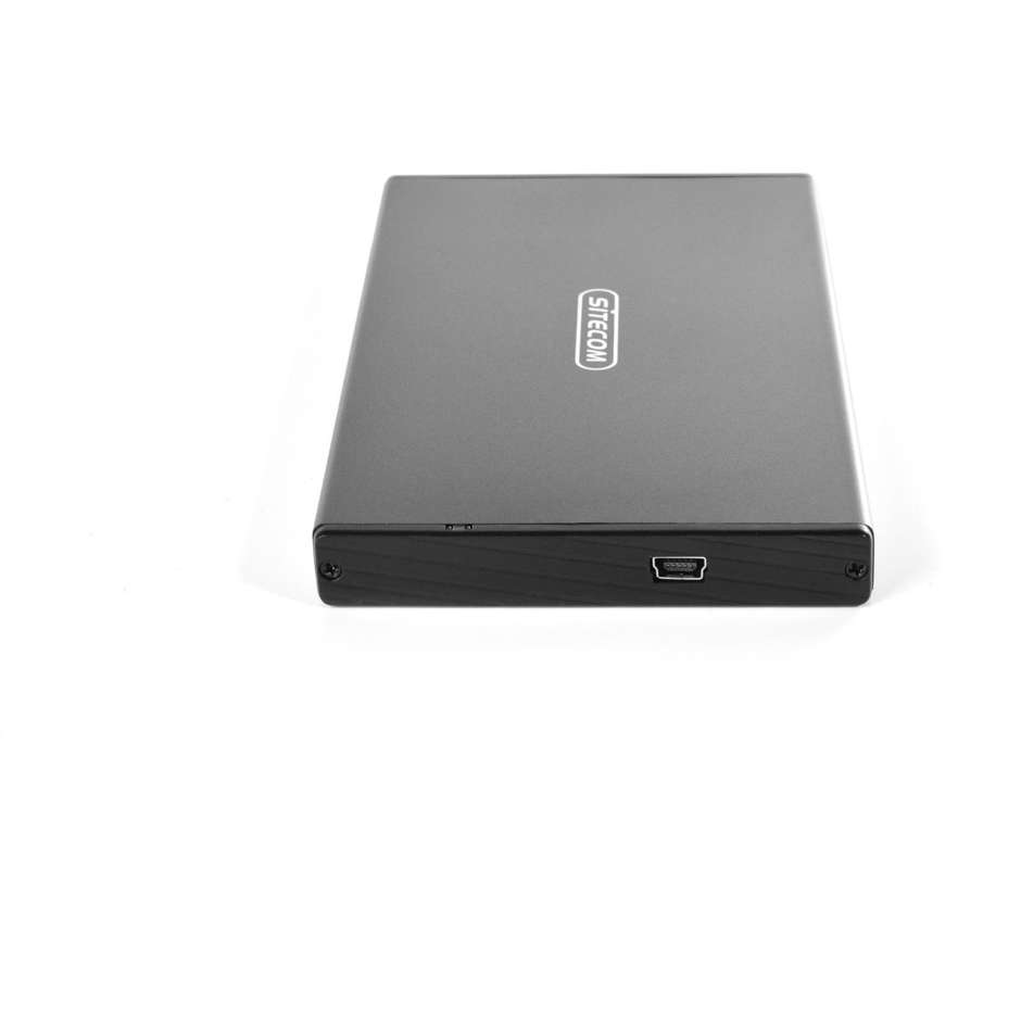 Sitecom MD-385 Hard Drive Case Box Esterno USB 2.0 per Hard Disk e SSD SATA 2.5" Nero
