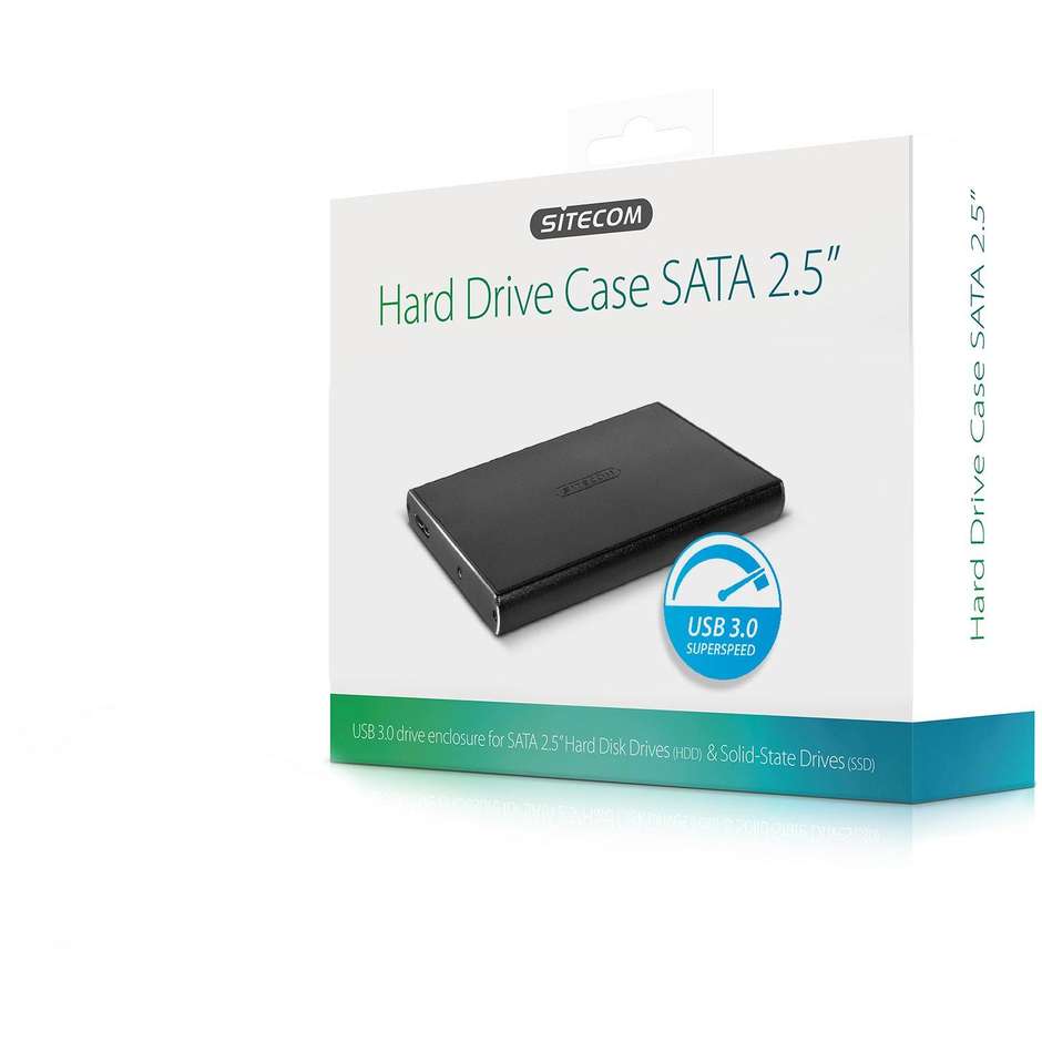 Sitecom MD-392 Lettore USB 3.0 per dischi rigidi SATA da 2,5'' colore nero