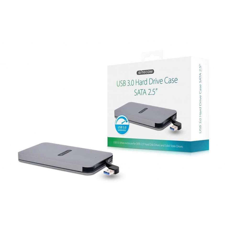 Sitecom MD-400 Alloggiamento USB 3.0 per dischi rigidi SATA da 2,5"