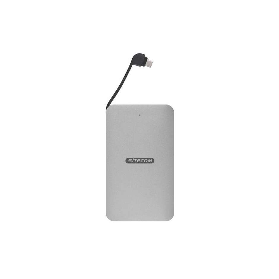 Sitecom MD-401 box HDD/SSD SATA 2,5 pollici USB-C nero e argento