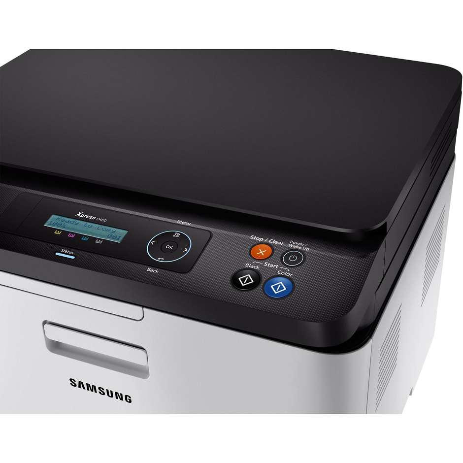 SL-C480/SEE Samsung stampante multifunzione laser a colori colore nero, bianco