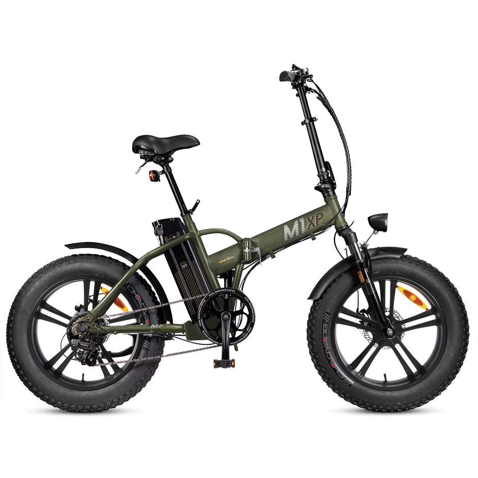 SmartWay M1XPR1SLV E-Bike Pieghevole Ruote 20" Potenza 250 W Vel Max 25 Km/h Autonomia 40 Km colore verde
