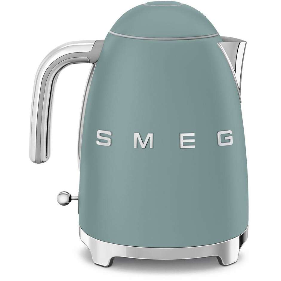 Smeg 50's Style KLF03EGMEU Bollitore Elettrico 2400W 1,7L Verde Smeraldo Opaco Matt Emerald Green