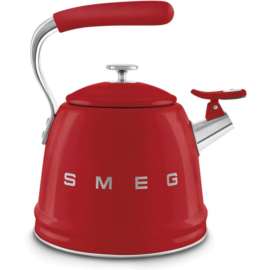 Smeg 50's Style WKF01RD Bollitore Elettrico 2400W 1,7L Acciaio Inox Rosso Lucido