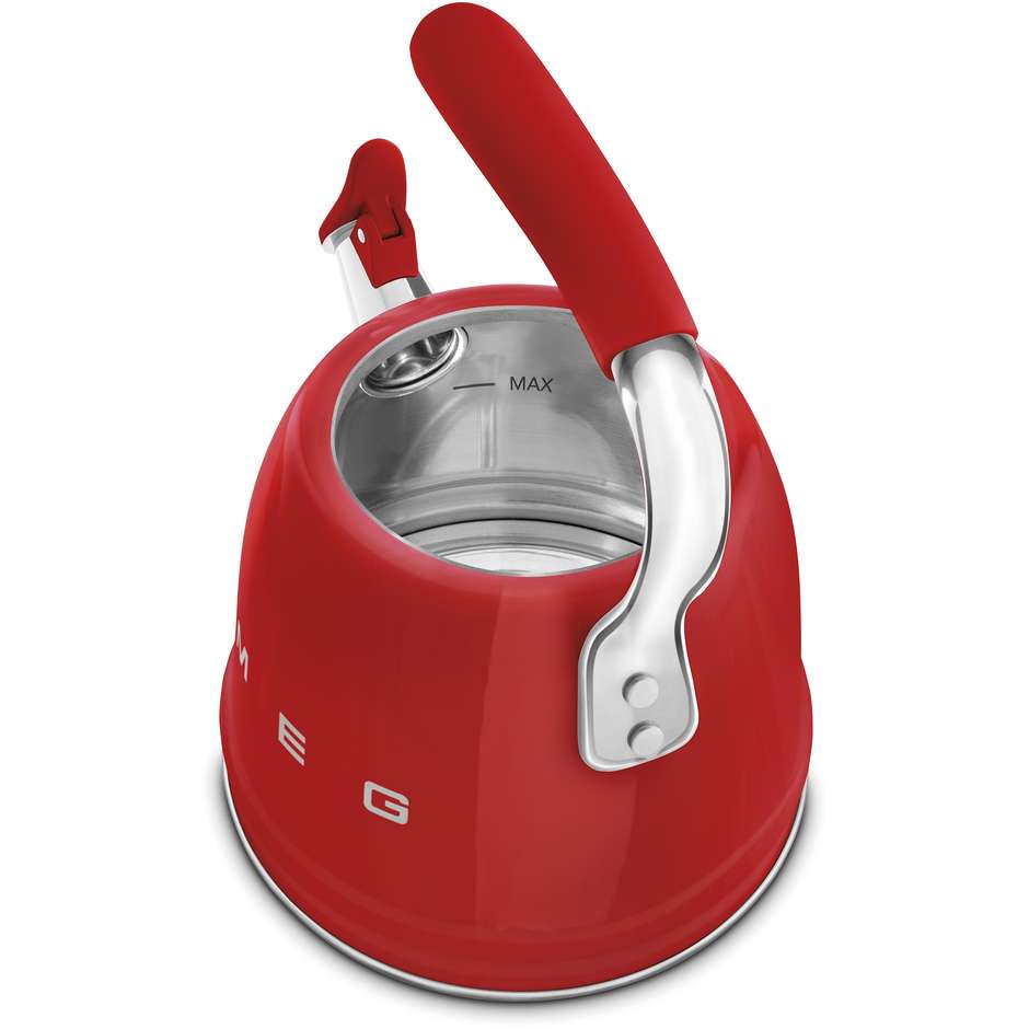 Smeg 50's Style WKF01RD Bollitore Elettrico 2400W 1,7L Acciaio Inox Rosso Lucido