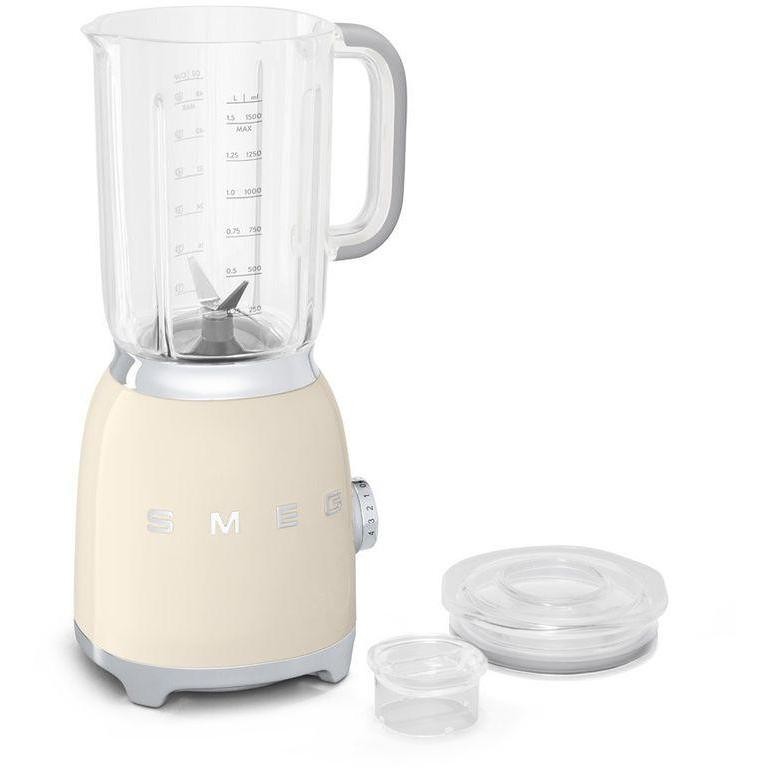 Smeg BLF01CREU frullatore vintage capacità 1,5 litri potenza 800 Watt colore panna