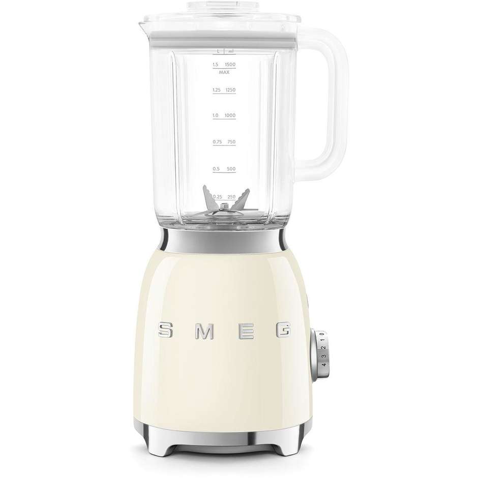 SMEG BLF03CREU Frullatore Capacità 1.5 Lt Potenza 800 W Colore Panna