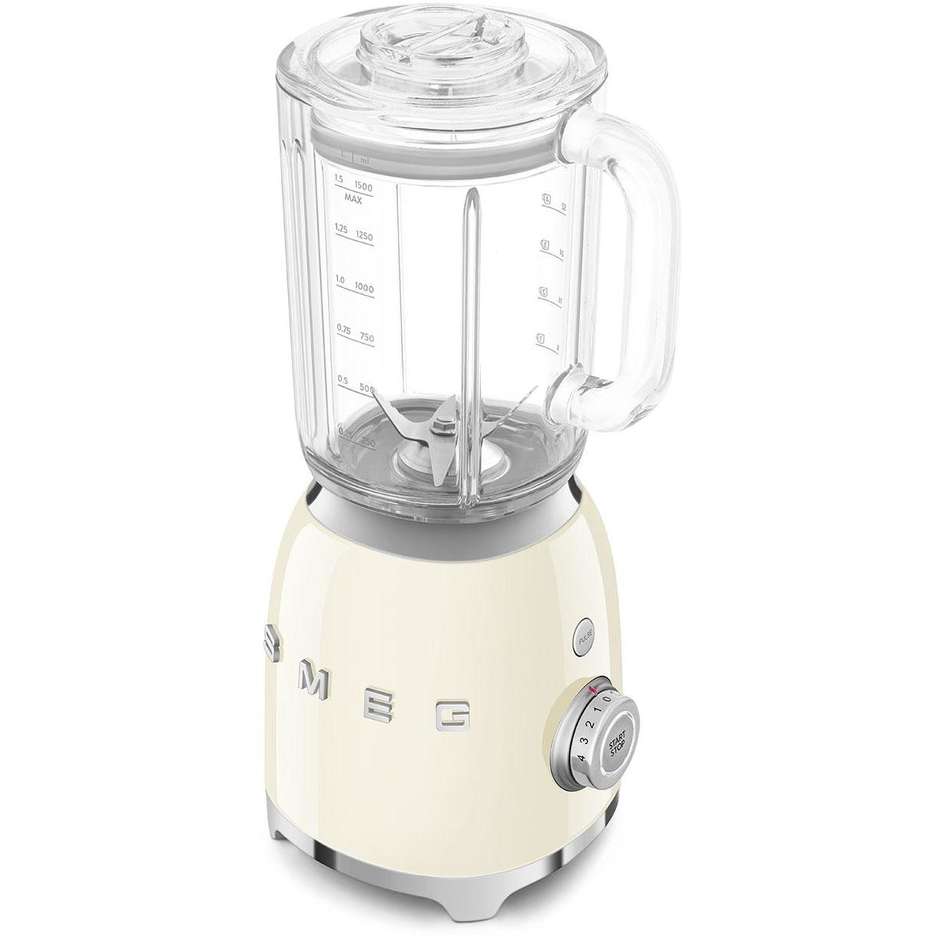 SMEG BLF03CREU Frullatore Capacità 1.5 Lt Potenza 800 W Colore Panna