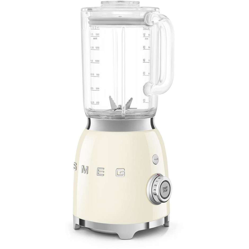 SMEG BLF03CREU Frullatore Capacità 1.5 Lt Potenza 800 W Colore Panna