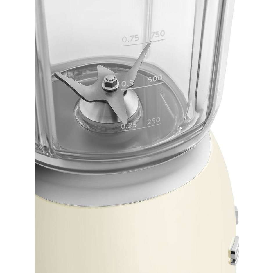 SMEG BLF03CREU Frullatore Capacitàà 1.5 Lt Potenza 800 W Colore Panna