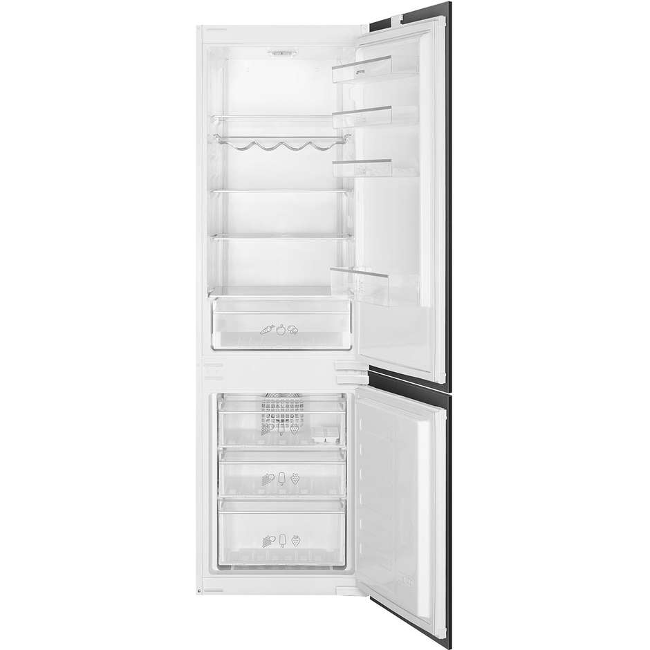 Smeg C3170NP frigorifero combinato da incasso 262 litri classe A+ Statico/No Frost