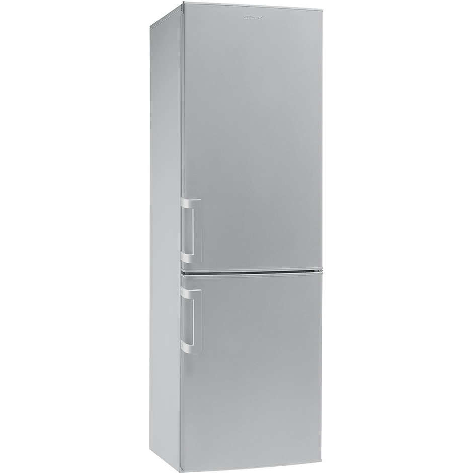 Smeg CF33SP frigorifero combinato 295 litri classe A+ ventilato colore argento
