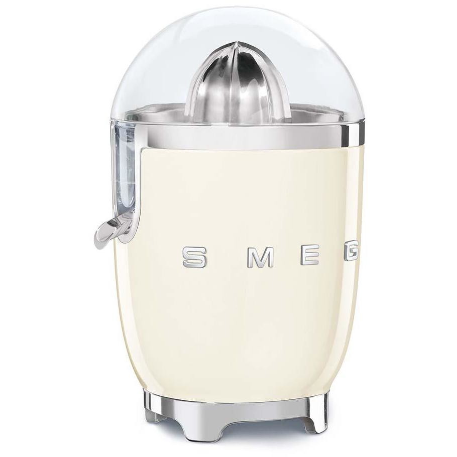 Smeg CJF11CREU Spremiagrumi Elettrico 50's Style 70 W Filtro Acciaio Inox Finitura Crema Lucido