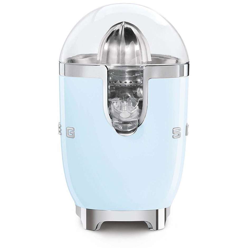 Smeg CJF11PBEU Spremiagrumi Elettrico a Pressione Manuale 70 W Blu