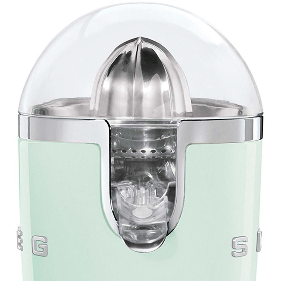 Smeg CJF11PGEU Spremiagrumi Elettrico 50's Style 70 W Filtro Acciaio Inox Finitura Verde Pastello