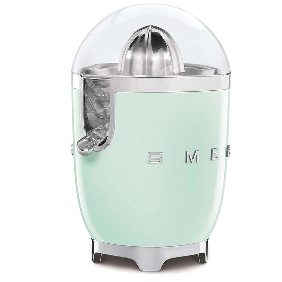 Smeg CJF11PGEU Spremiagrumi Elettrico 50's Style 70 W Filtro Acciaio Inox Finitura Verde Pastello
