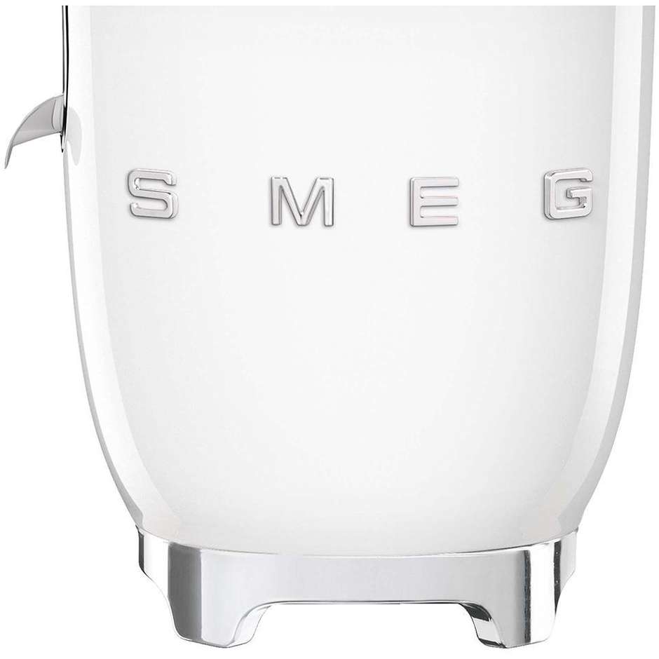 Smeg CJF11WHEU Spremiagrumi Elettrico Anni '50 Motore 70W con Sensore On/Off Bianco Lucido