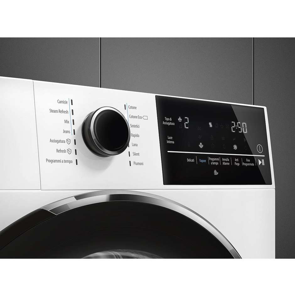 Smeg DNP93SL Asciugatrice a pompa di calore Capacità 9 Kg Classe A+++ Colore Bianco