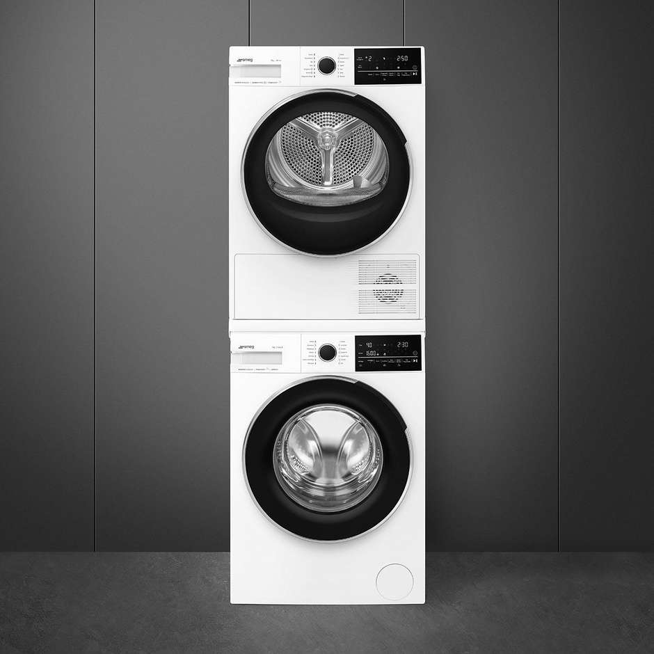Smeg DNP93SL Asciugatrice a pompa di calore Capacità 9 Kg Classe A+++ Colore Bianco