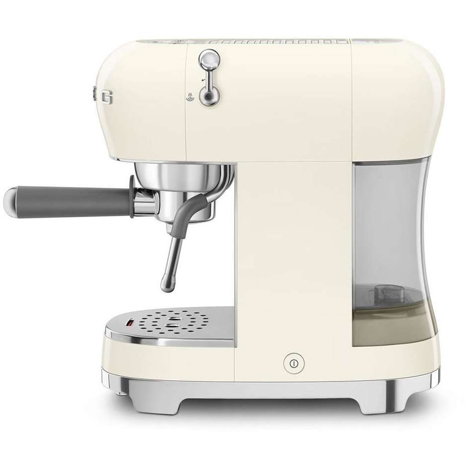 Smeg ECF02 Macchina da Caffè Espresso Manuale 15 Bar 1350 W 50's Style Crema