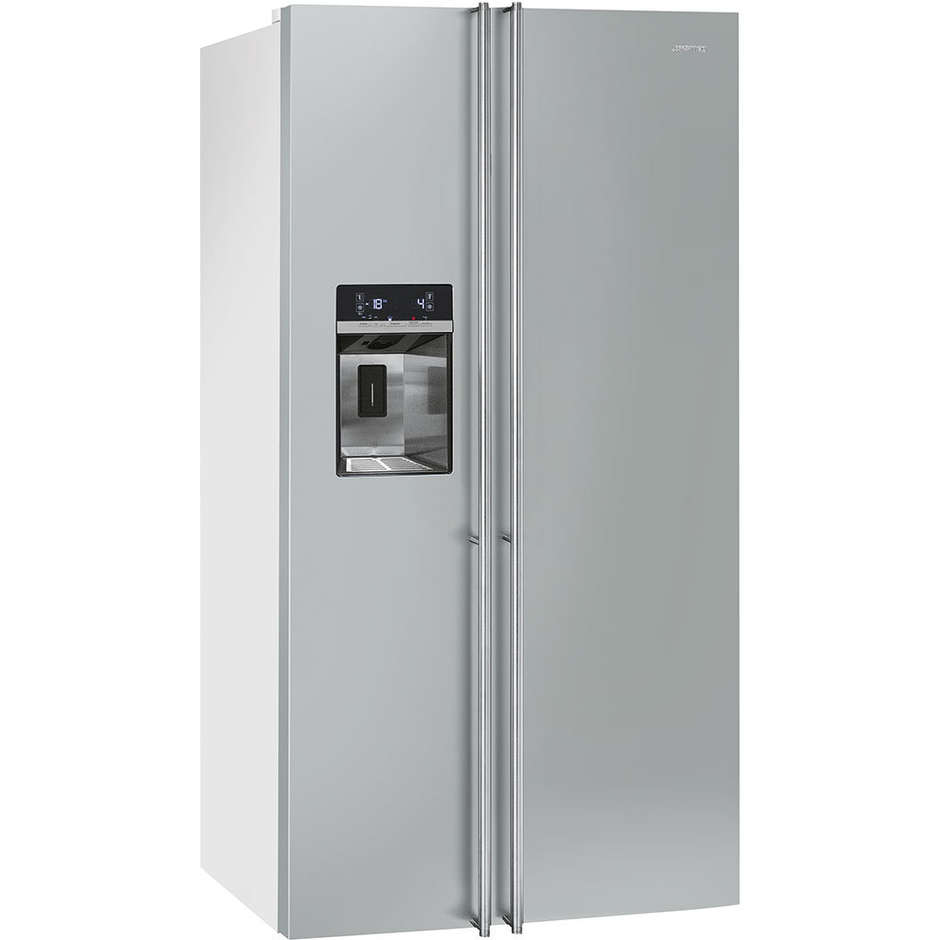 Smeg FA63XBI frigorifero side by side 528 litri classe A+ Ventilato/No Frost colore inox