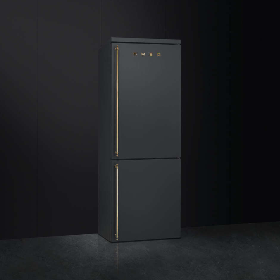 Smeg FA8003AO frigorifero combinato 356 litri classe A+ Ventilato/No Frost colore antracite
