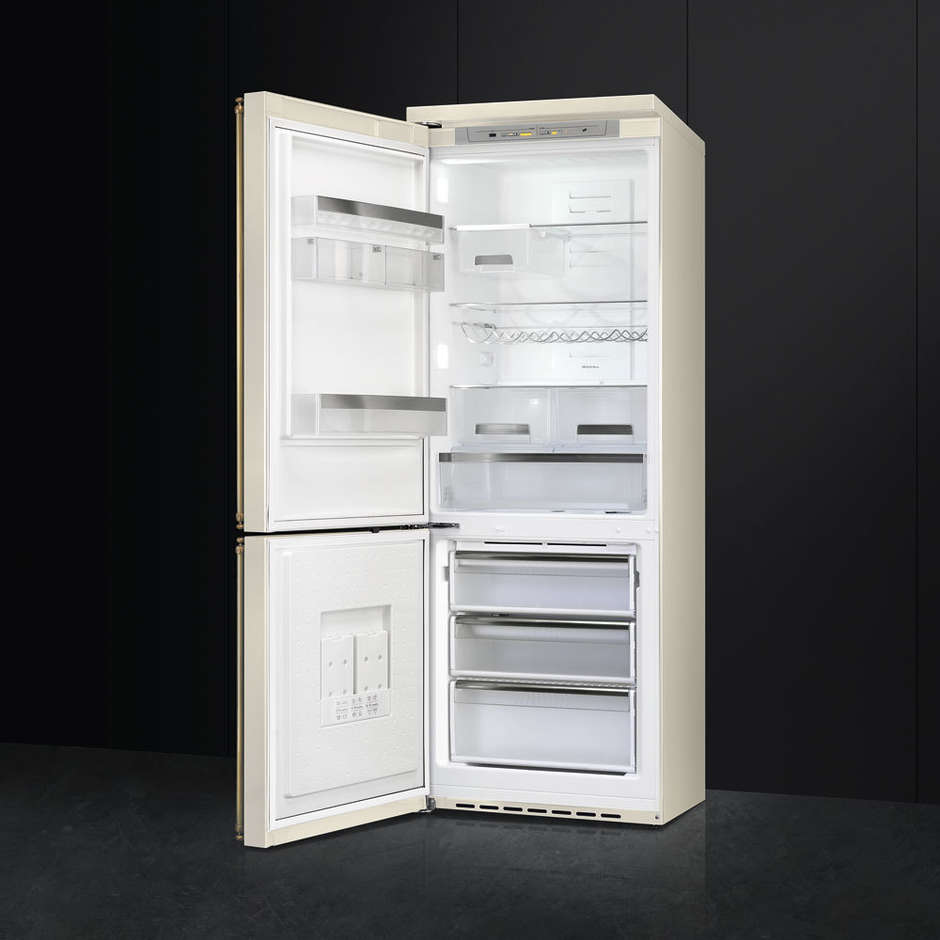 Smeg FA8003POS frigorifero combinato 356 litri classe A+ Ventilato/No Frost colore panna