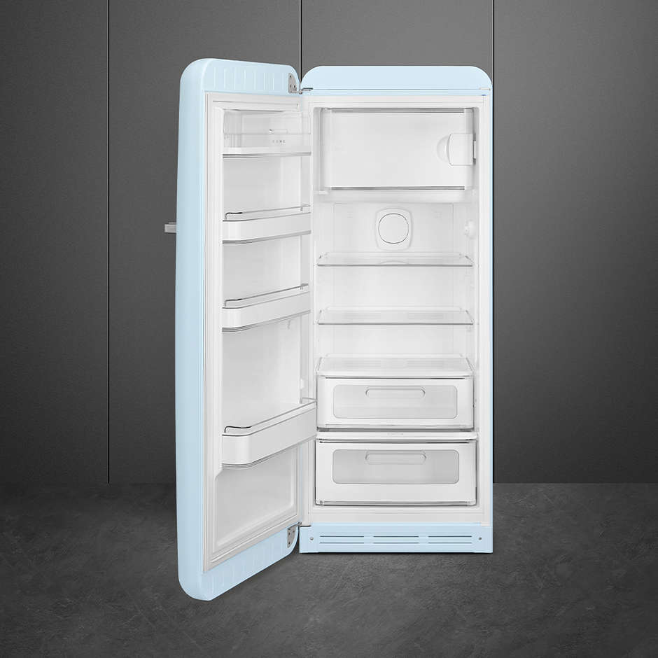 Smeg FAB32LPB3 frigorifero combinato 331 litri classe A+++ Ventilato/No Frost colore azzurro