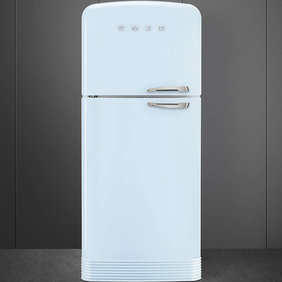 Smeg FAB50LPB frigorifero doppia porta 412 litri classe A++ Total No Frost colore azzurro