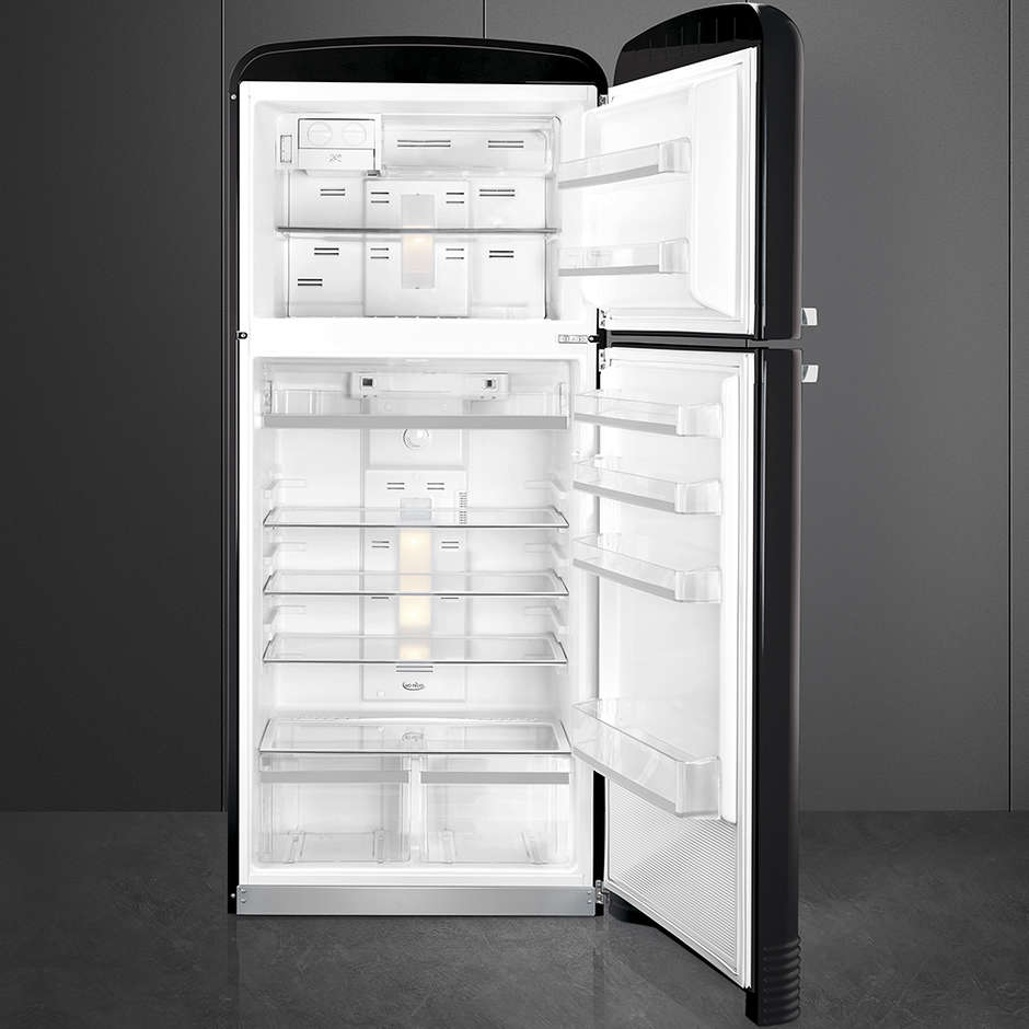 Smeg FAB50RBL frigorifero doppia porta 412 litri classe A++ Total No Frost colore nero