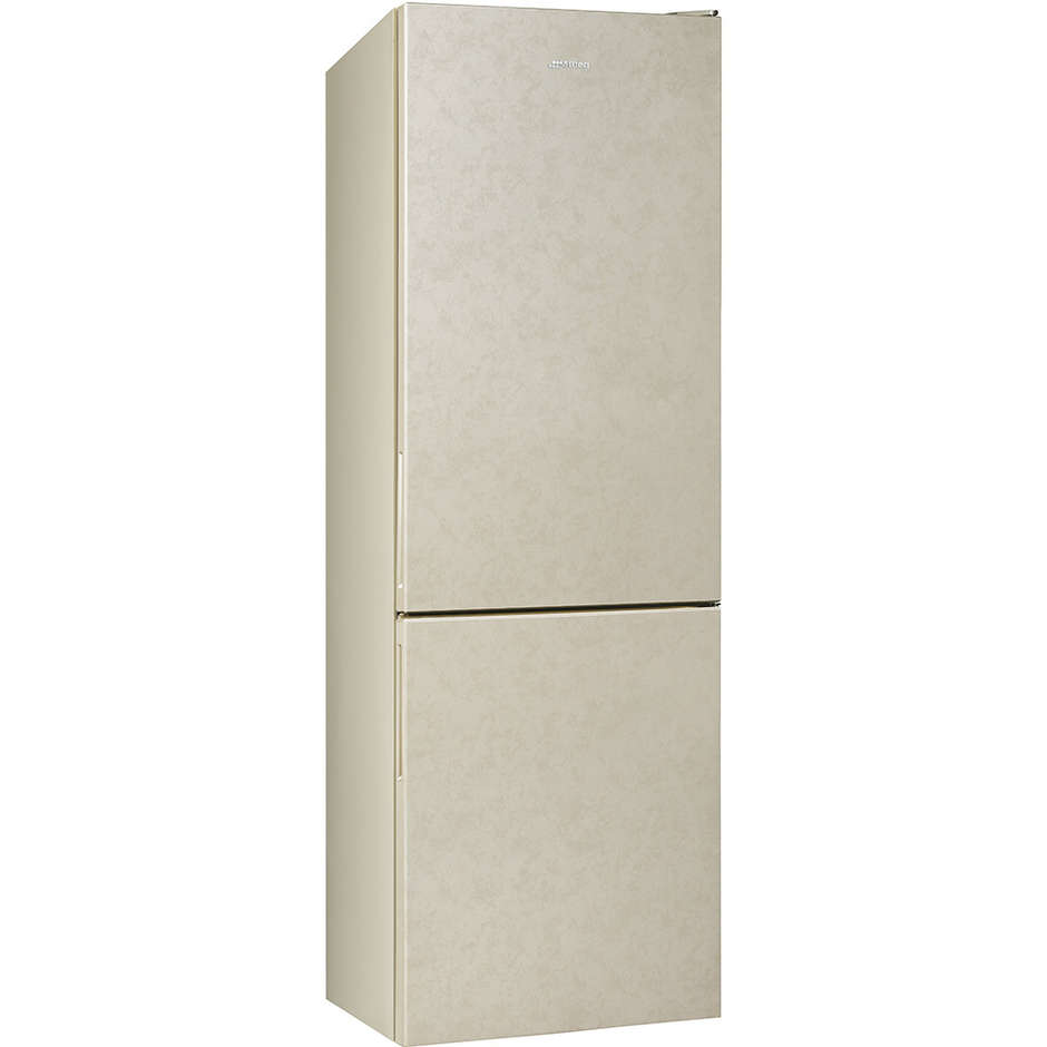 Smeg FC202PMN frigorifero combinato 360 litri classe A++ Ventilato/No Frost colore marmo