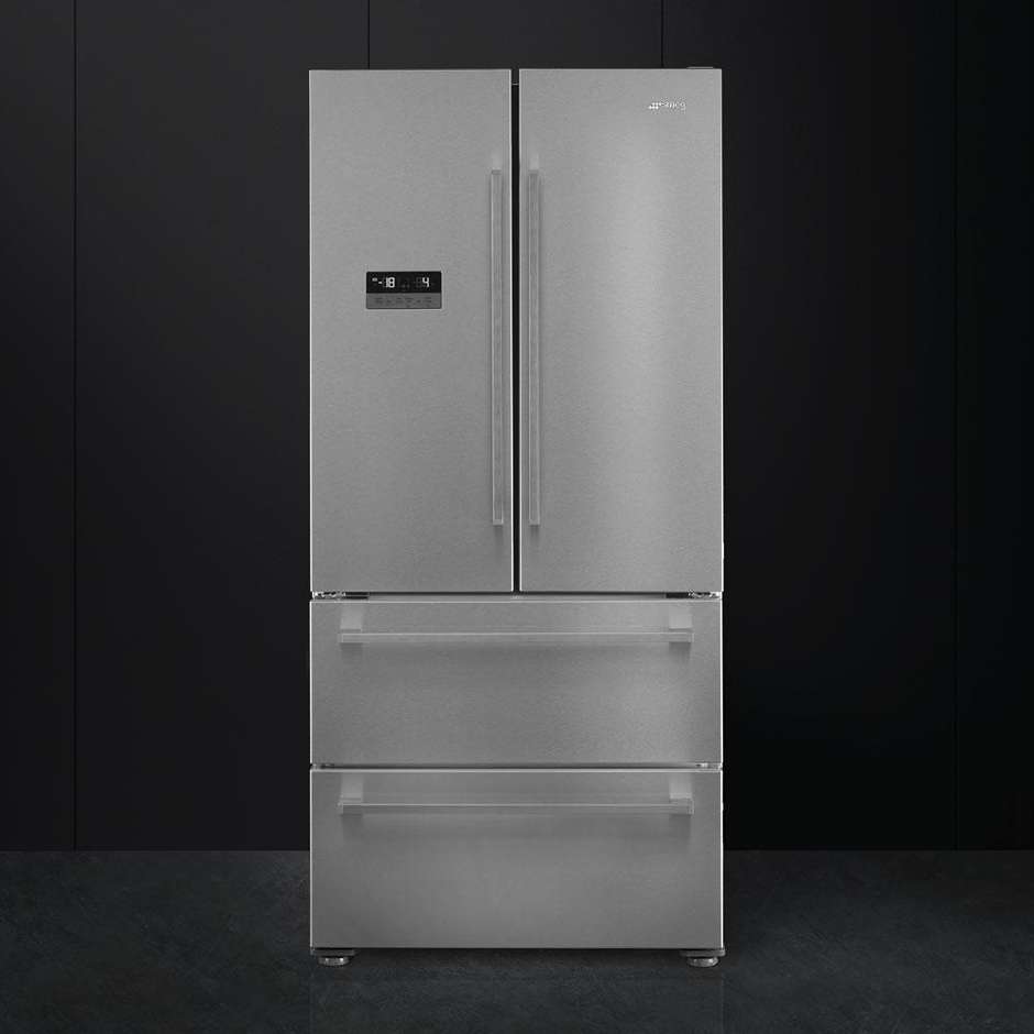 Smeg FQ55FX2PE frigorifero side by side 4 porte 539 litri classe A++ Total No Frost colore inox