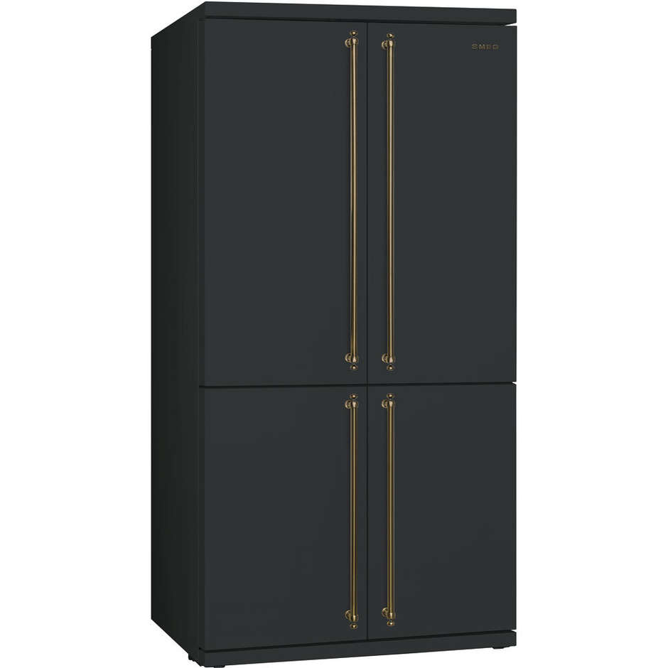 Smeg FQ60CAO frigorifero side by side 541 litri classe A+ Ventilato/No Frost colore antracite