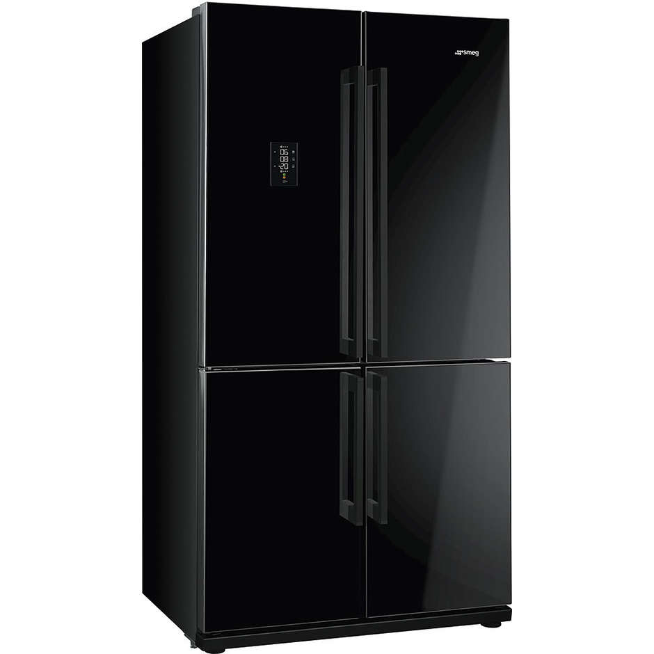 Smeg FQ60NPE frigorifero side by side 542 litri classe A+ Total No Frost colore nero