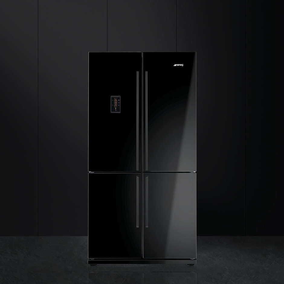 Smeg FQ60NPE frigorifero side by side 542 litri classe A+ Total No Frost colore nero