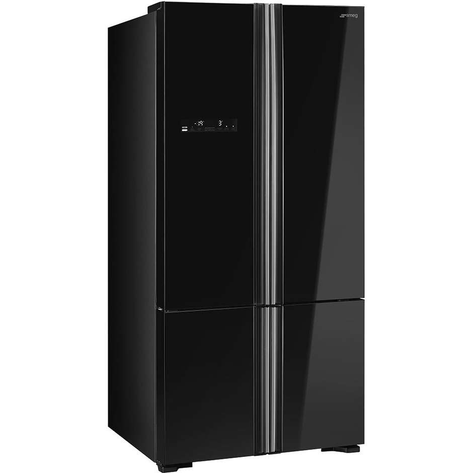 Smeg FQ70GBE frigorifero side by side 590 litri classe A+ Ventilato/No Frost colore nero